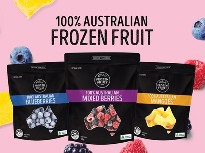 Una innovadora gama de fruta congelada promueve la importancia de la  sostenibilidad en Australia